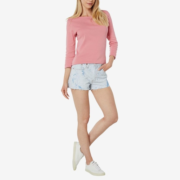 Levi's Women’s 501 High-Rise Shorts in Scribble Down - Picture 10 of 10